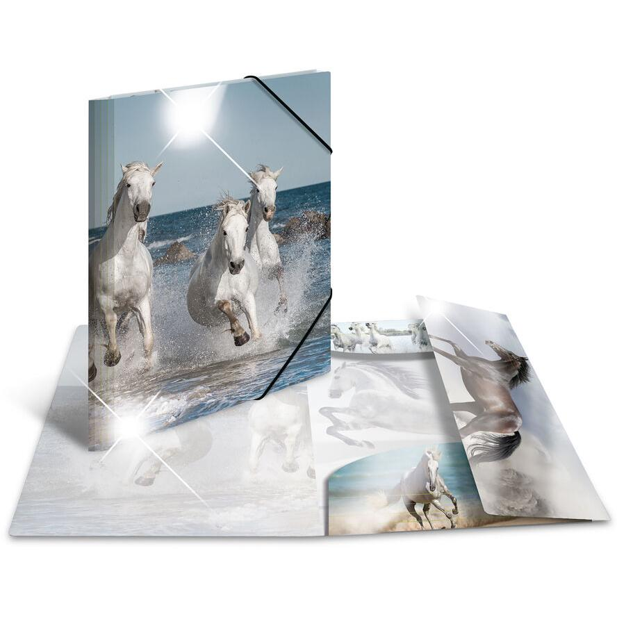 HERMA Sammelmappe A3 Glossy Pferd Polypropylen (19338) (19338)
