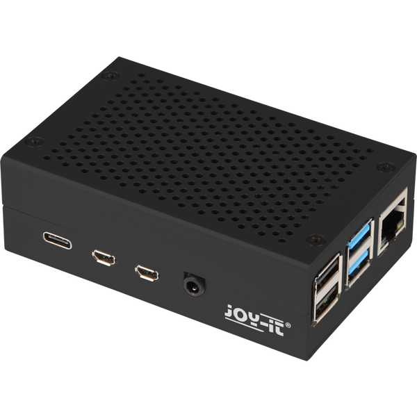 JOY-IT Alu pro Raspberry Pi 4 B, nástěnná, černá