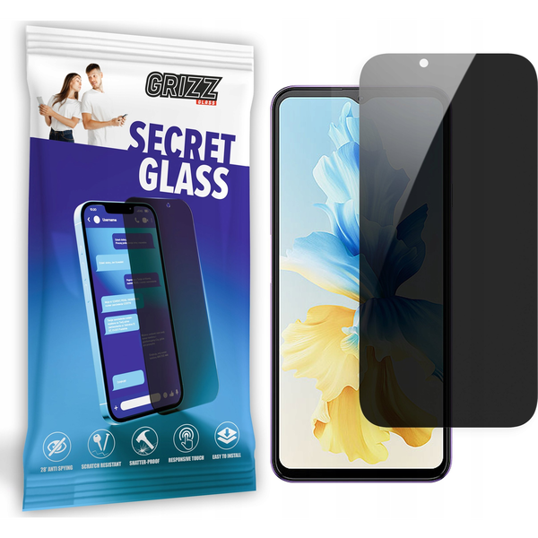  GrizzGlass Szkło prywatyzujące GrizzGlass SecretGlass do Cubot Note 40