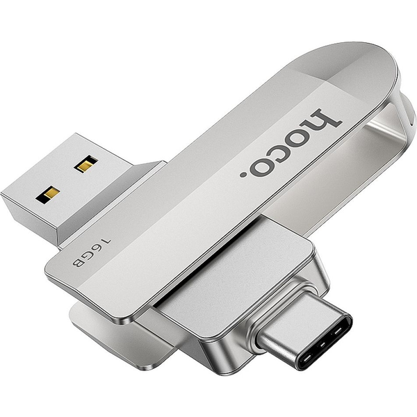 Flash disk Hoco UD10 16 GB USB 3.0 stříbrný