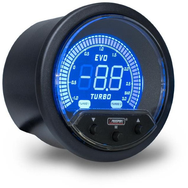 Prosport Performance EVO elektronikus nyomásszabályozó autós mérőműszer