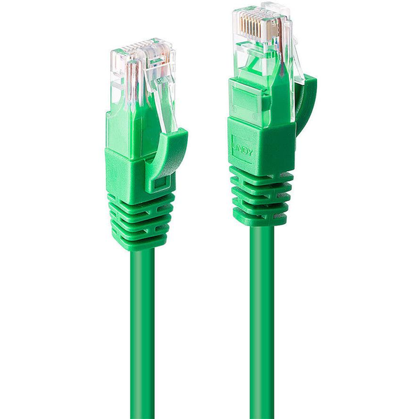 Lindy 48055 síťový kabel Zelená 30 m Cat6 U/UTP (UTP)
