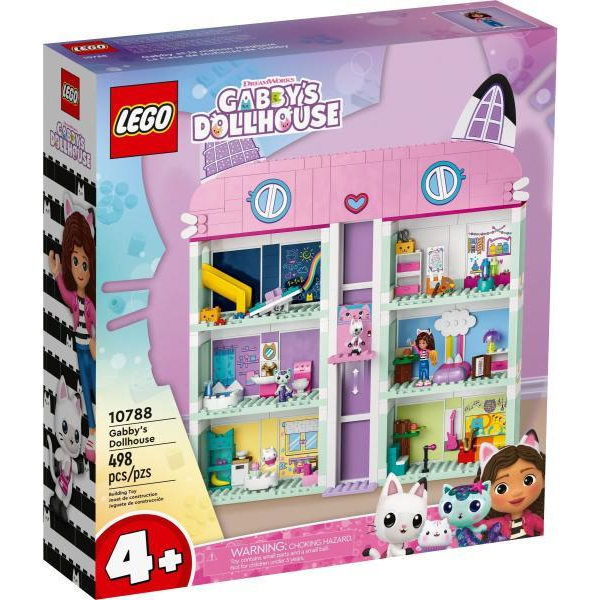 LEGO® Gabby's Dollhouse 10788, 498 части