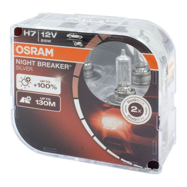 Žárovky Osram Silver H7 55 W 2 ks