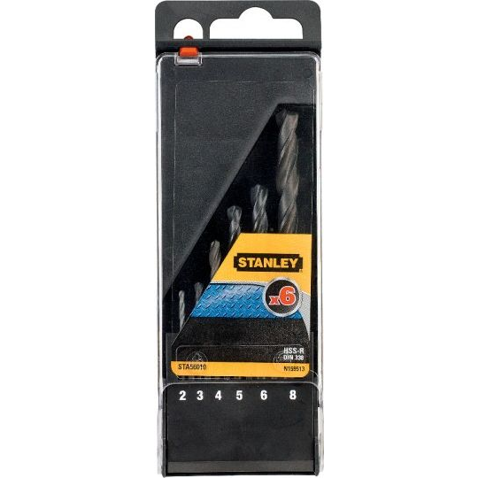 Stanley STA56010-QZ fúrószár készlet 6 db-os