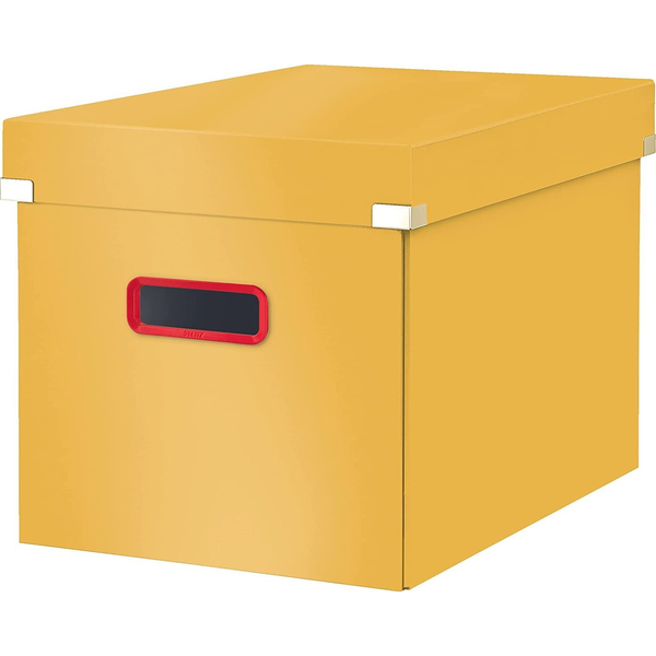 Leitz Click & Store Armadietto portaoggetti Rettangolare Faesite, Polipropilene (PP) Giallo
