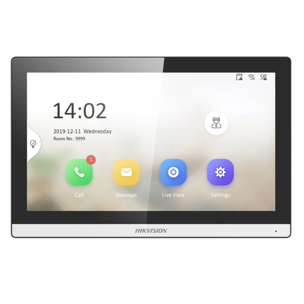 Hikvision IP video kaputelefon beltéri egység (DS-KH6350-WTE1)