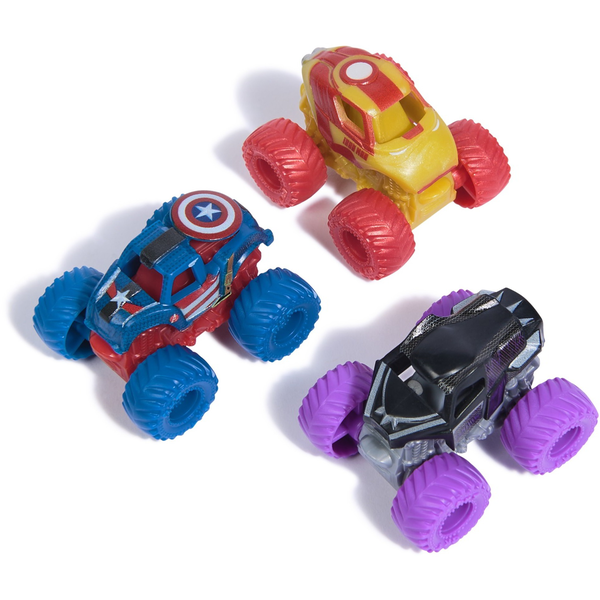 Monster Jam Marvel Mini Monster Truck 3-Pack