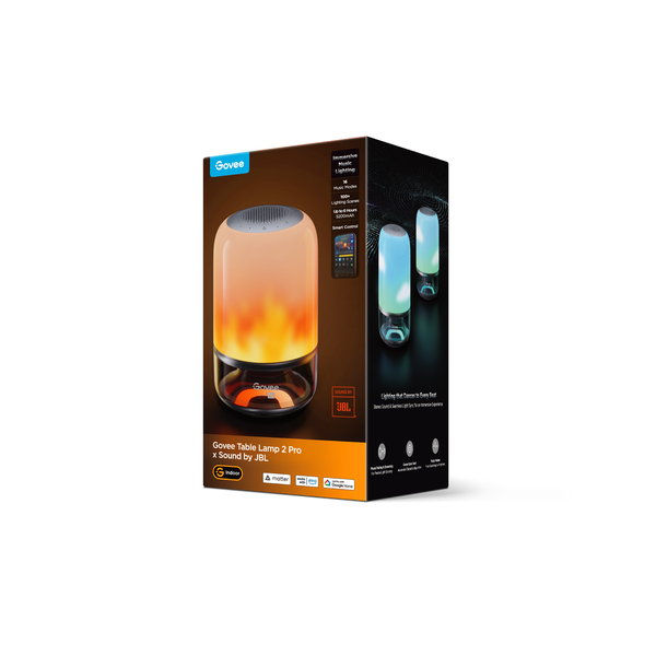 Govee Table Lamp 2 Pro x Sound by JBL Slimme tafellamp Wi-Fi/Bluetooth