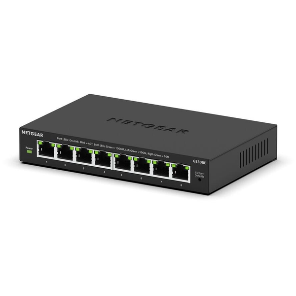 Netgear 8 Poort ProSafe GS308Ev4 1Gbps