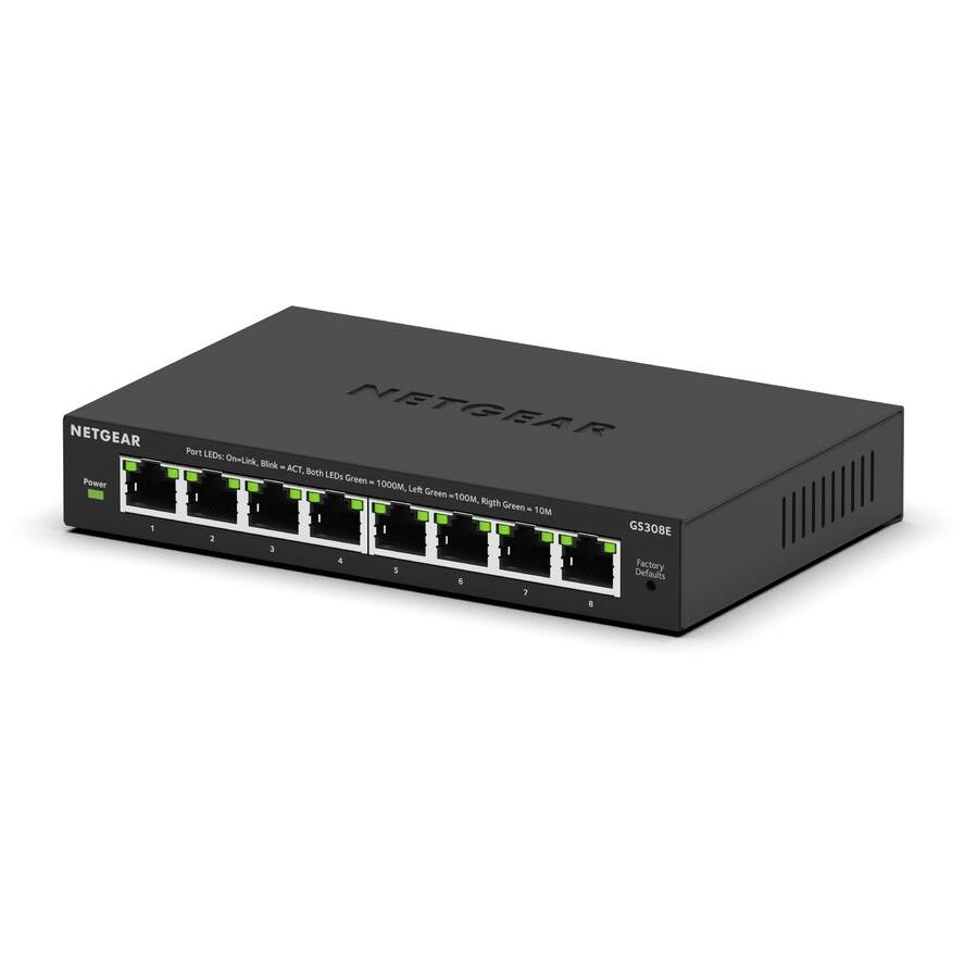 Netgear Riaditeľný prepínač GS308E Switch (GS308E-400EUS)