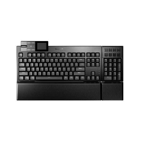be quiet! Dark Mount Silent Linear US ANSI toetsenbord Gamen USB QWERTY Amerikaans Engels Zwart