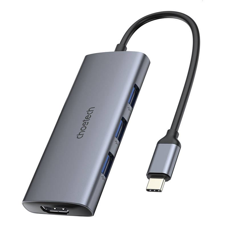 Choetech HUB-M19 USB-C notebook dokkoló (HUB-M19)