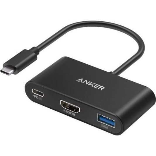 Anker PowerExpand USB Type-C 5000 Mbit/s Zwart