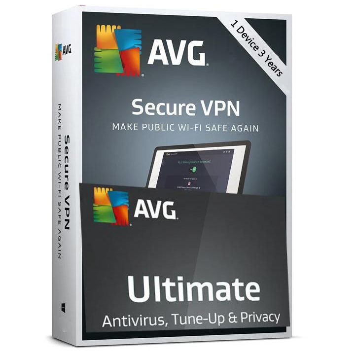AVG Ultimate + VPN Windows - 1 eszköz / 1 év elektronikus licensz