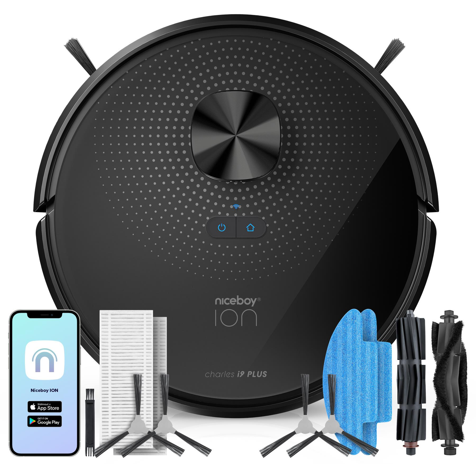 Niceboy ION Charles i9 Plus Black (charles-i9-plus-black)