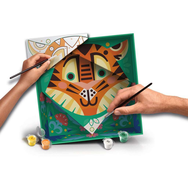 Ravensburger CreArt Do it together Kifestő készlet - Tigris