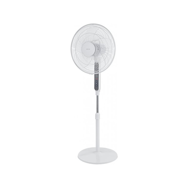 NORDIC HOME FT-529 40 cm álló ventilátor, távírányító, időkapcsoló, 12 sebesség fokzat, 3 év garancia, digi kijelzés (FT-529)