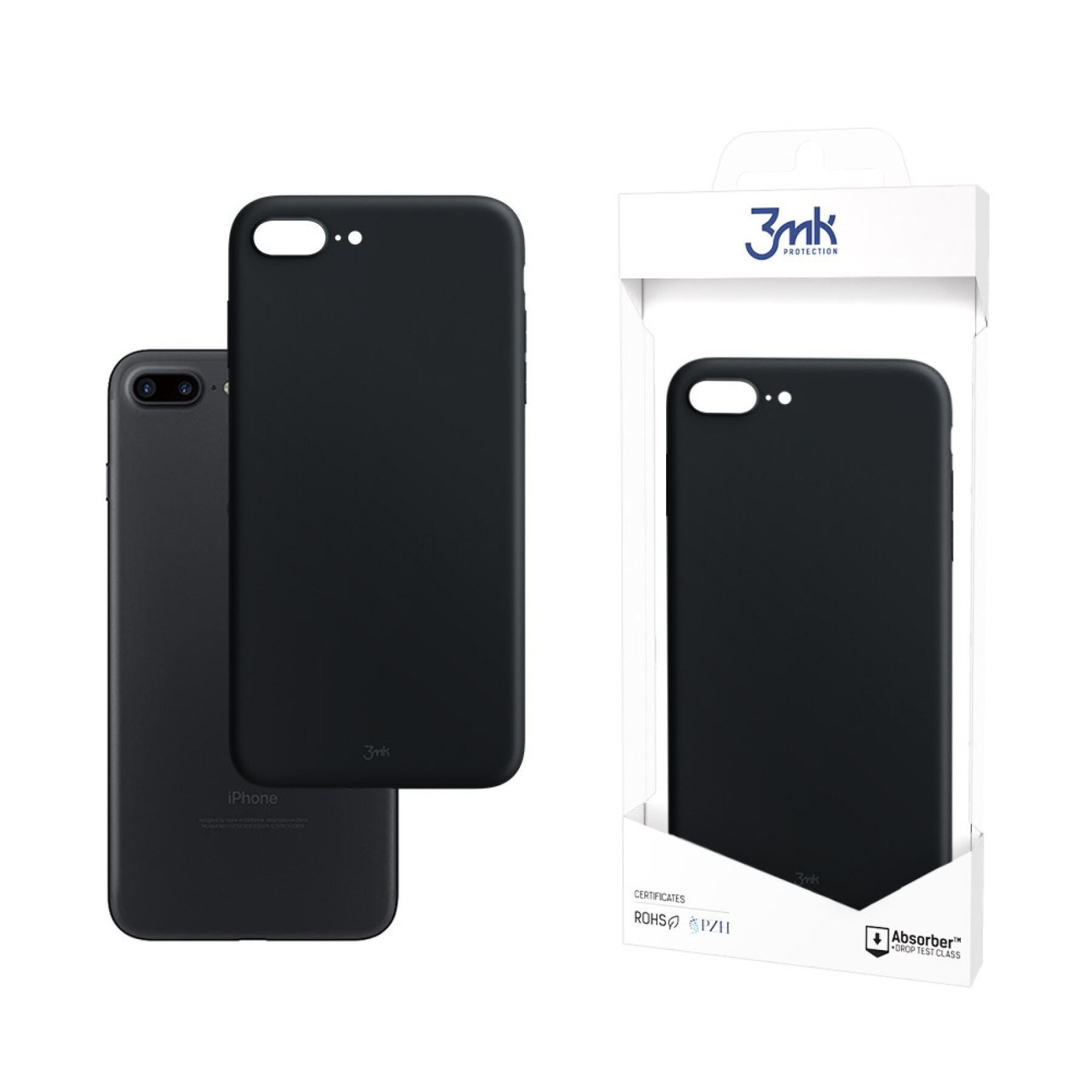 3mk Matt Case Apple iPhone 7 Plus/8 Plus Tok - Fekete (5903108291002)