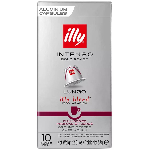 Kapsułki do Nespresso illy Intenso Lungo 10 sztuk