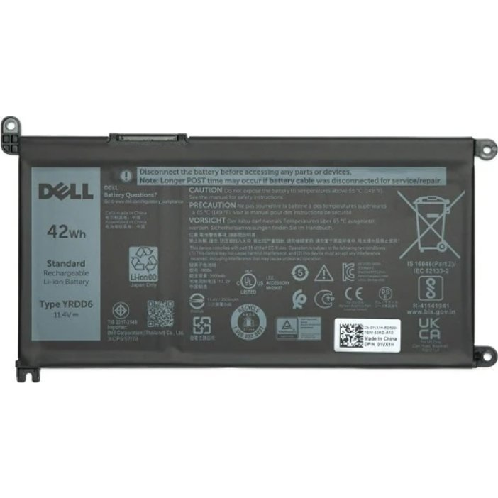 Origin Storage 451-BBVN újratölthető elem Lítium-ion (Li-ion) 3400 mAh 11,4 V (451-BBVN)