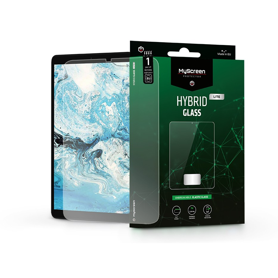 Lenovo Tab M8 TB-8505F rugalmas üveg képernyővédő fólia - MyScreen Protector Hybrid Glass Lite - transparent (LA-2205)