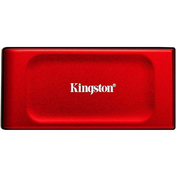KINGSTON SSD Hordozható USB 3.2 Gen 2 1000GB XS1000 Red