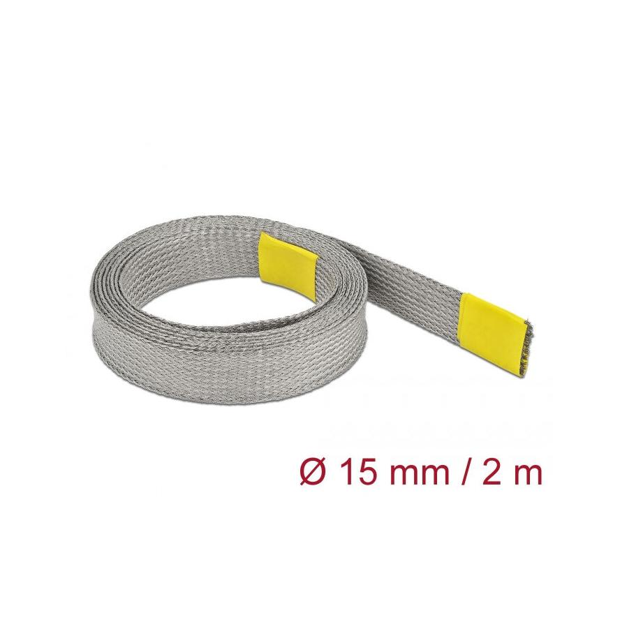 Delock Fonatos borító EMC burkolására nyúlékony 2 m x 15 mm (20789)