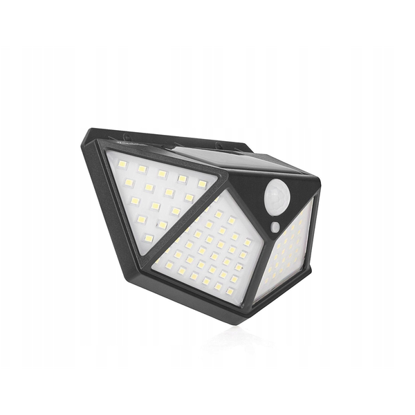 Lampa solarna z czujnikiem zmierzchu i ruchu 50W (naświetlacz 100led) (100)