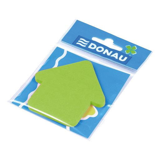 Donau Nyíl alakú öntapadó jegyzettömb - Zöld (50 lap / tömb) (7560001PL-16)