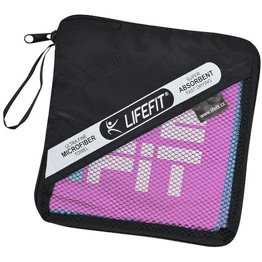 Lifefit törölköző, méret: 70 x 140 cm, rózsaszín (4891223122404)