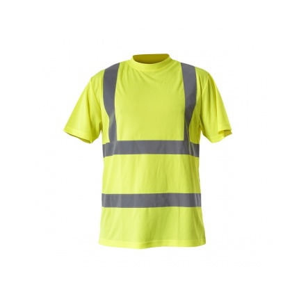 Figyelmeztető póló, sárga, "m", ce, lahti (L4020802)