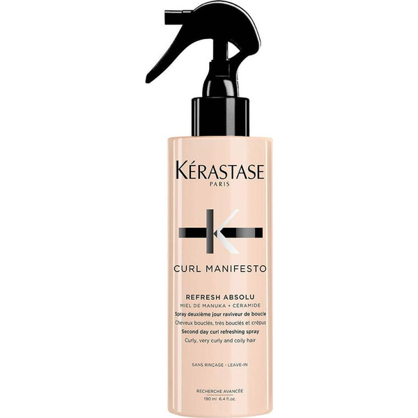 KÉRASTASE Curl Manifesto Refresh Absolu Styling spray hullámos és göndör hajra 190 ml