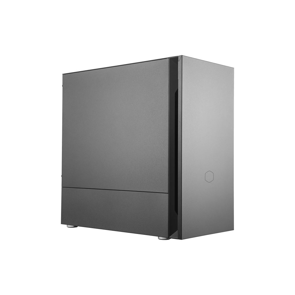 Cooler Master Silencio S400 (Steel) táp nélküli Micro ATX ház fekete (MCS-S400-KN5N-S00) (MCS-S400-KN5N-S00)