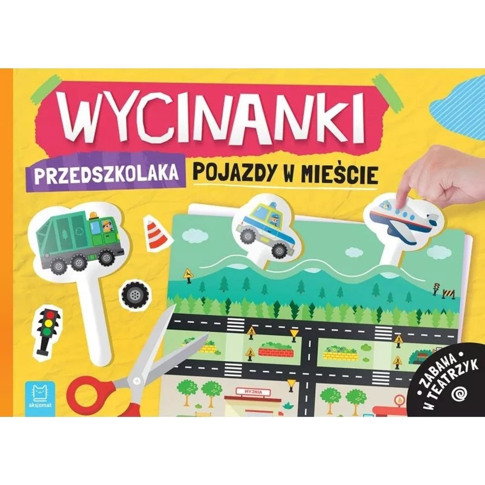Aksjomat Előiskolás Kivágó Járművek a városban Színházijáték KS1001 (KS1001)