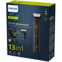 Philips Multigroom series 9000 All-in-one Nedves/Száraz Elektromos borotva és hajnyíró készlet