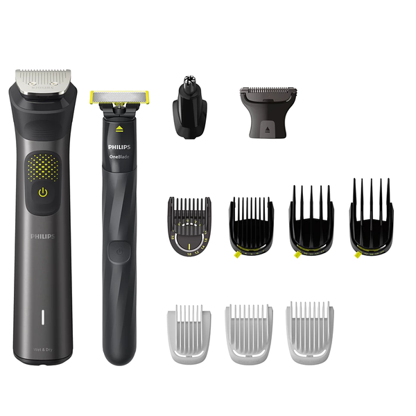 Philips Multigroom series 9000 All-in-one Nedves/Száraz Elektromos borotva és hajnyíró készlet