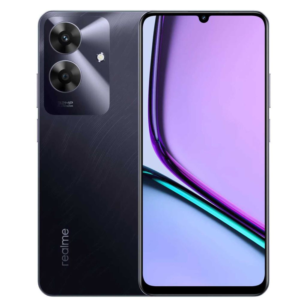 Realme Note 60 6/128GB Dual-Sim mobiltelefon fekete (Realme Note 60 6/128GB fekete)