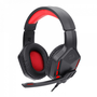 Слушалки Gaming Redragon Themis, Червена подсветка, USB & Jack 3.5 мм, Черен