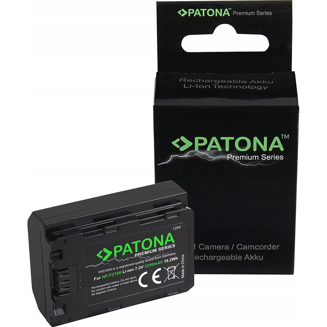 Patona PT1284 Pro Sony NP-FZ100 akkumulátor Sony fényképezőgépekhez 2400mAh (1284)