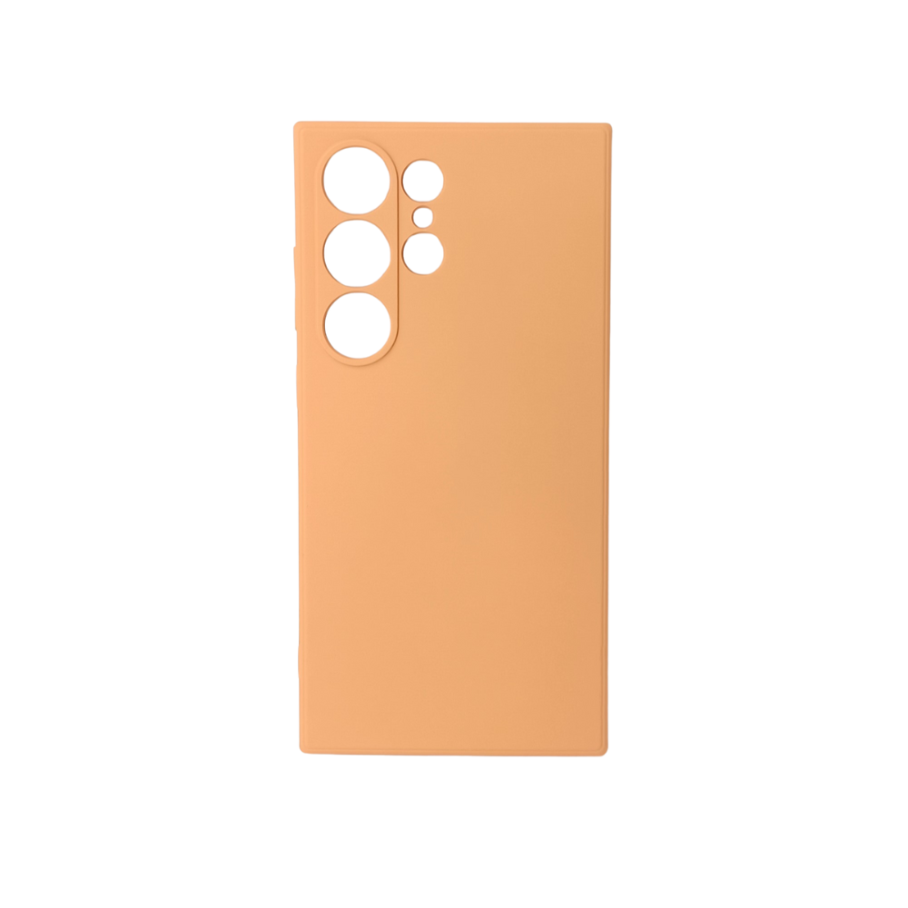 Premium szilikon tok, Samsung S24 Ultra, Narancs (CEL-PREM-SAM-S24U-O)