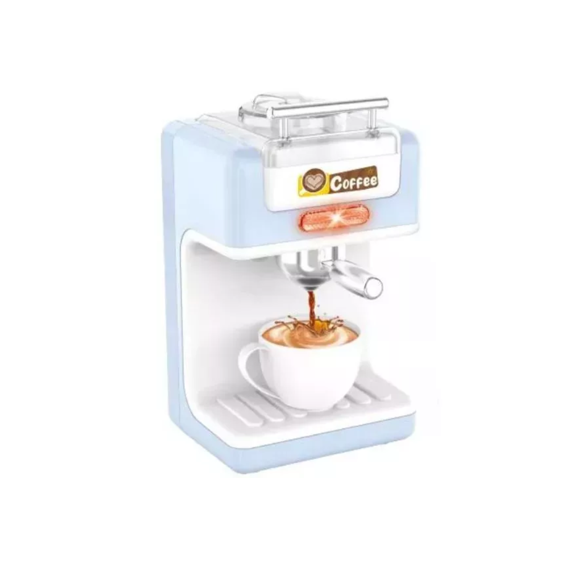 Elektromos Kávéfőző játékszett gyerekeknek - Kék (8958)