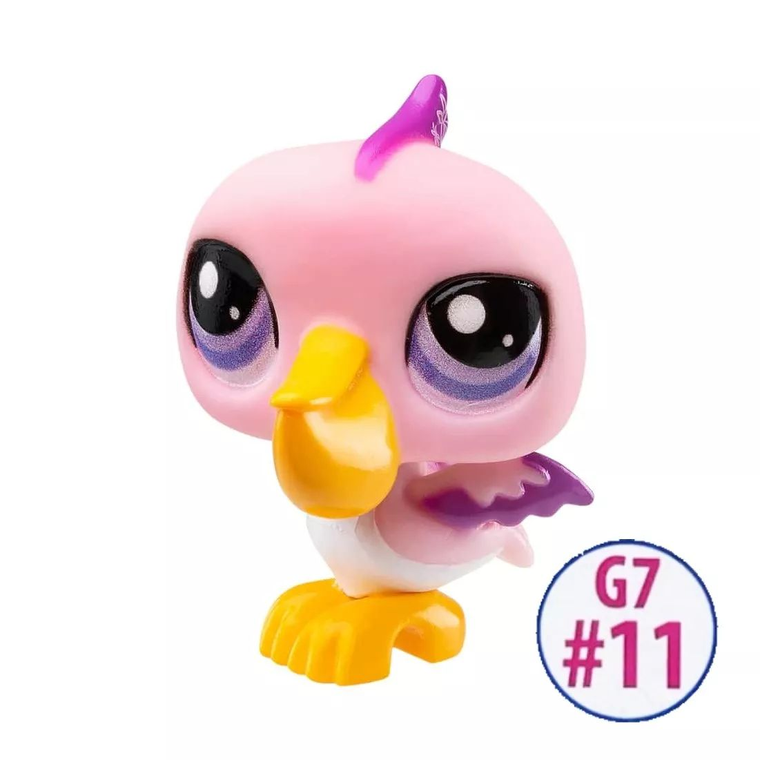Hasbro Littlest Pet Shop Flamingó Figura G7 #11 (LPS00520)