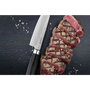 Нож Santoku Gourmet, G21, стомана, 13 см, черен/сребрист
