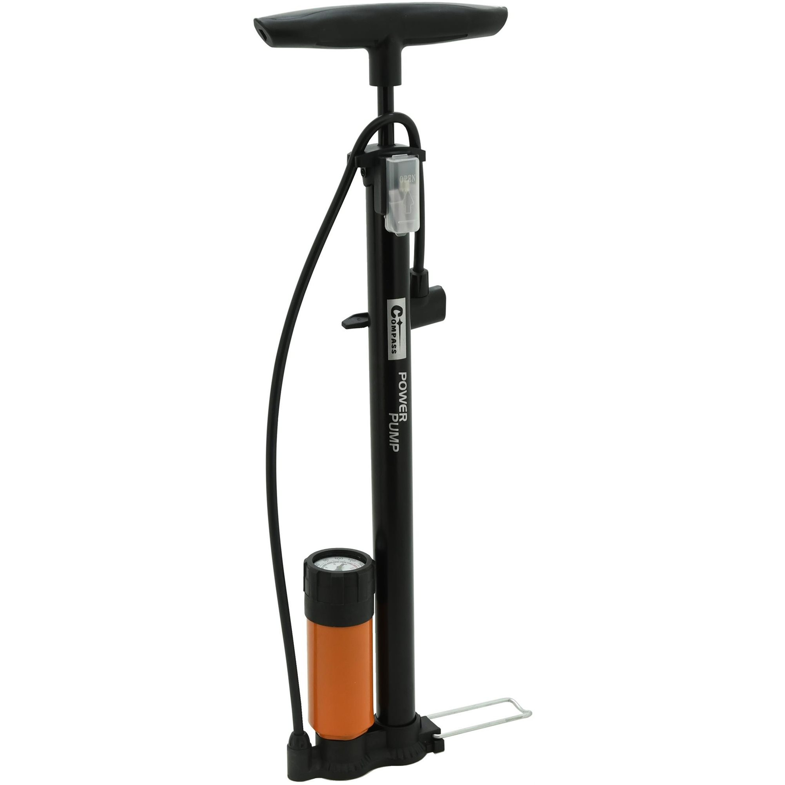 Compass Power Pump Kézi pumpa nyomásmérővel, 590×32 mm (8591686091465)