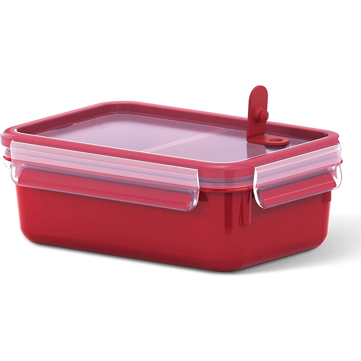 EMSA 517774 élelmiszertároló doboz 1 L Vörös, Átlátszó 1 db (517774)