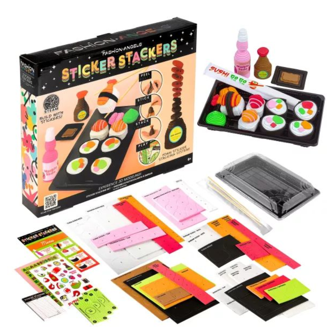 Fashion Angels: 3D matrica készítő készlet - Sushi (F13194)