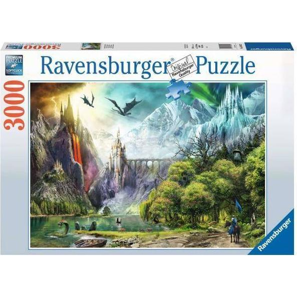 Ravensburger 3000 db-os Puzzle - Sárkányok Birodalma 16462