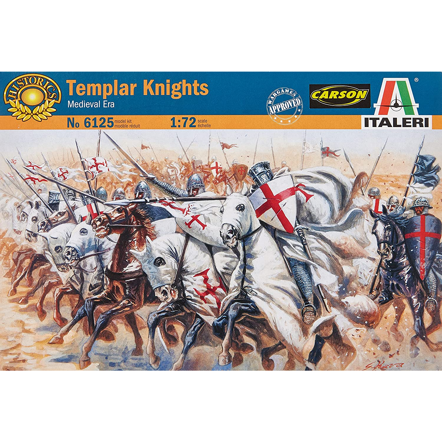 Italeri Templomos Lovagok műanyag figura készlet (MI-6125)