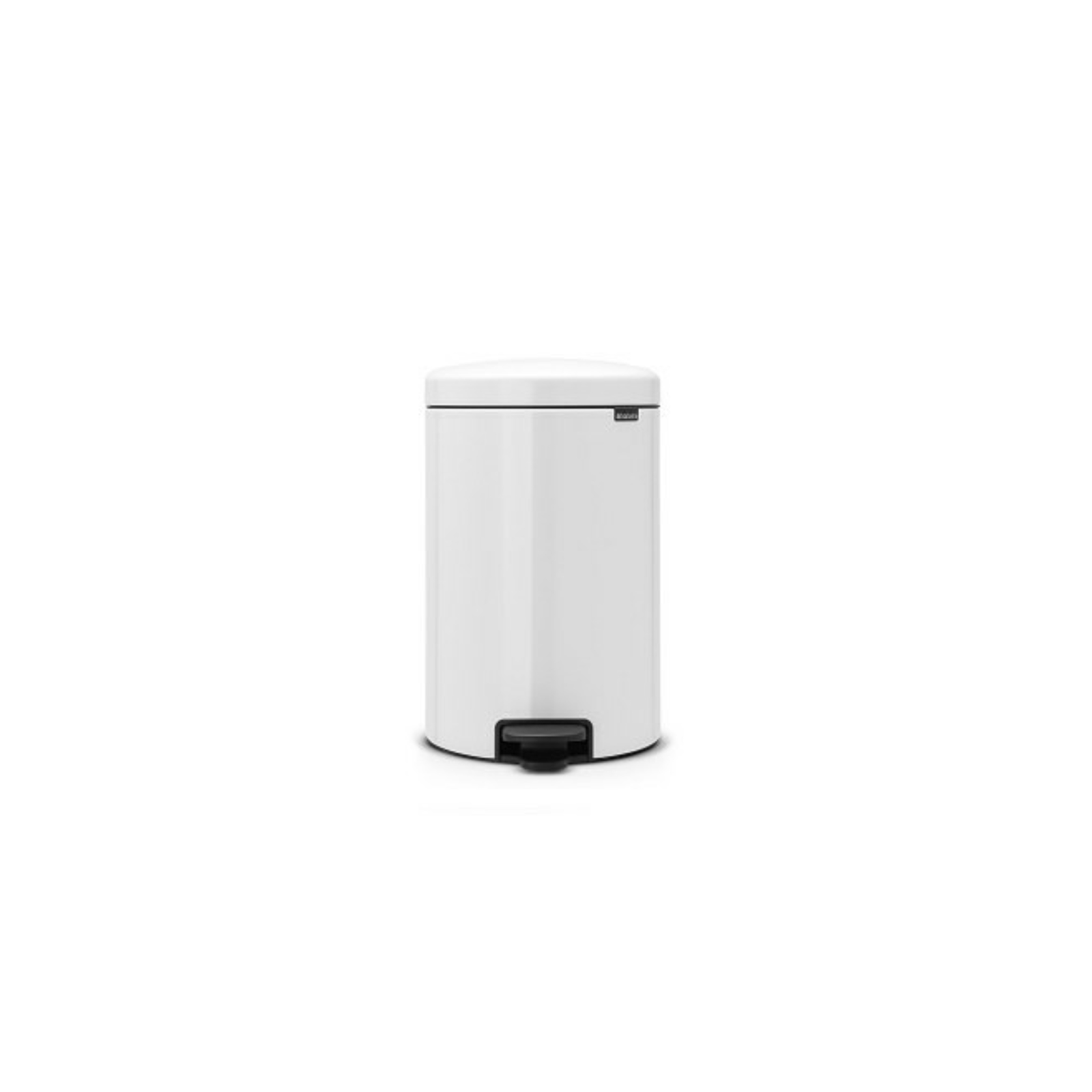 Brabantia Treteimer Newicon 20 literes pedálos rozsdamentes acél szemetes - Fehér (11 18 46)